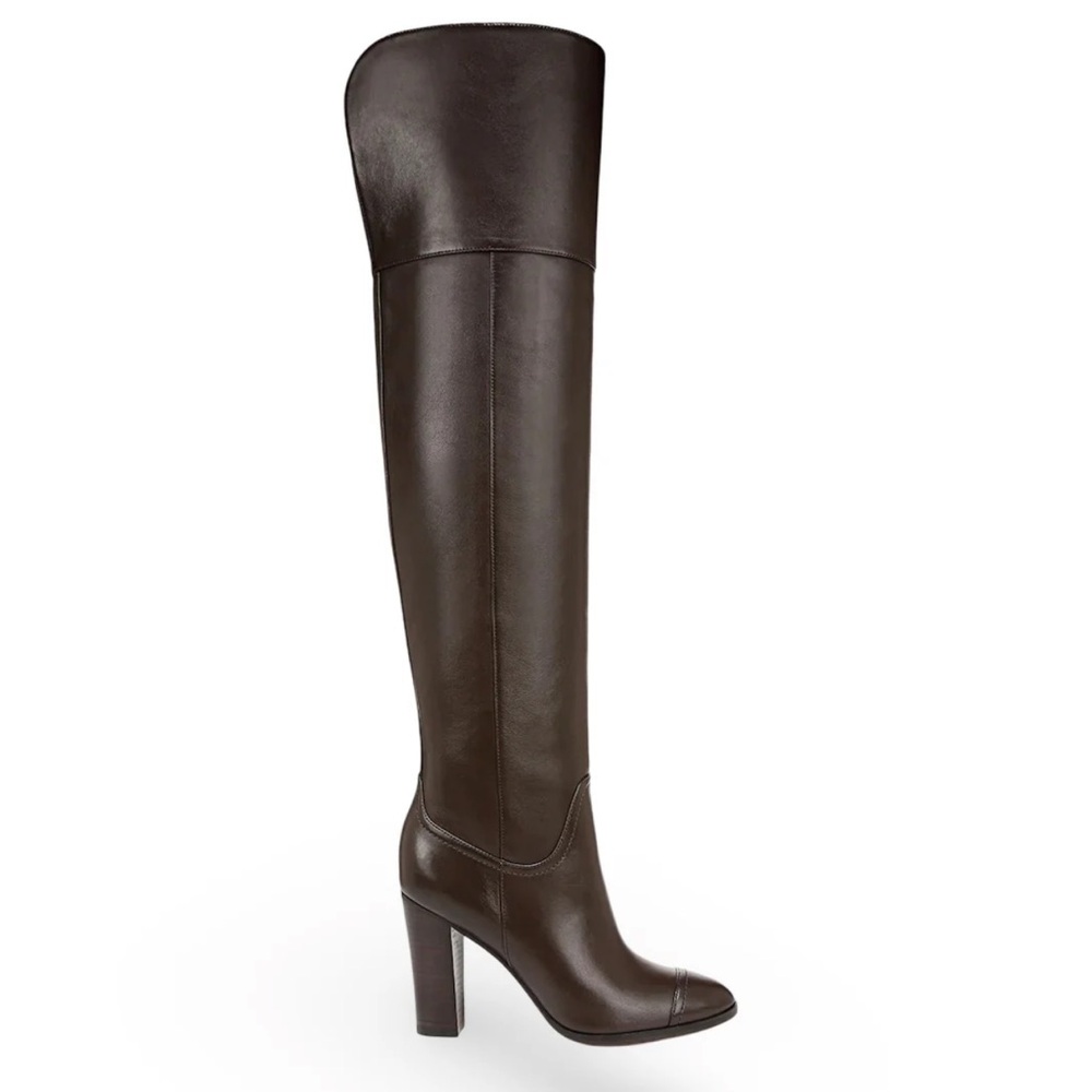 Veronica Beard, Conrad Over-The-Knee Boot in Espresso New without box